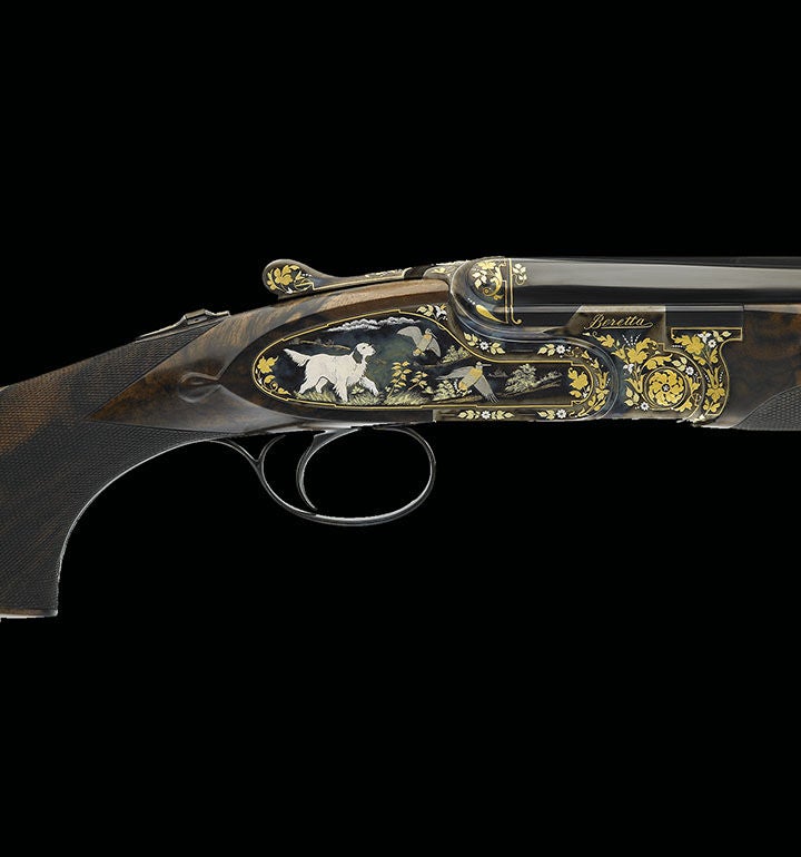 SO10 EELL 70° UGB: a unique gold decoration of all metal parts
